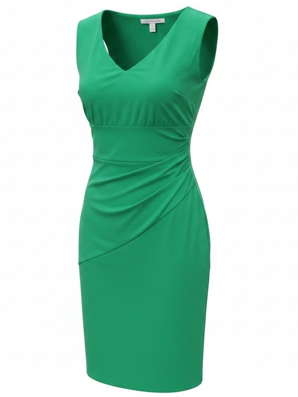 Diane von Furstenberg V-Neck Sleeveless Dress, Size 12, Like New